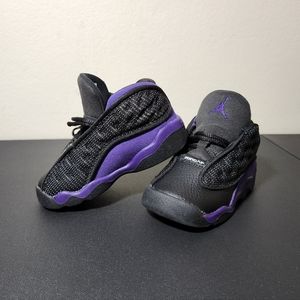 Jordan 13 Retro Court Purple Toddler 414581-015 Toddler Infant Baby Size 6C